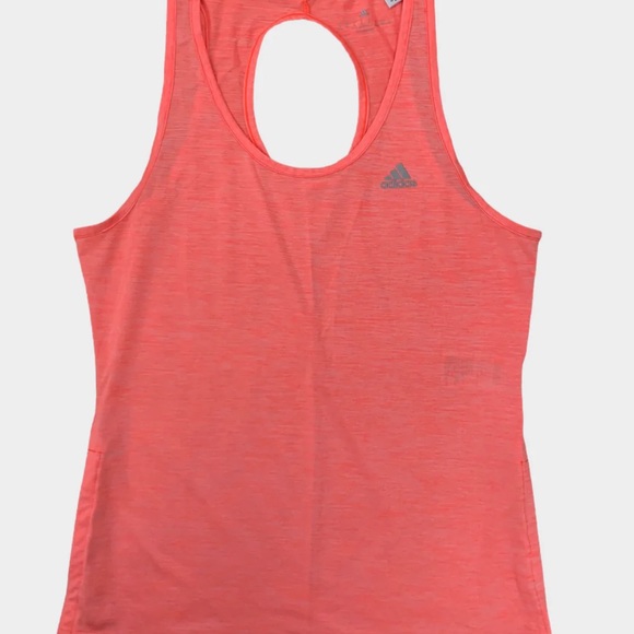 ADIDAS KEY-HOLE RUN TANK - Picture 2 of 2